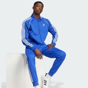 Adidas Superstar Track Suit in Blue Bird 
Jacket & Pants